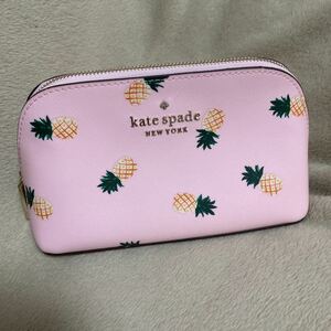 ケイトスペード kate spade☆パイナップル ポーチコスメポーチ ☆新品☆