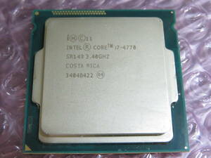 Intel Core i7-4770　3.40GHz LGA1150 　中古品(7)