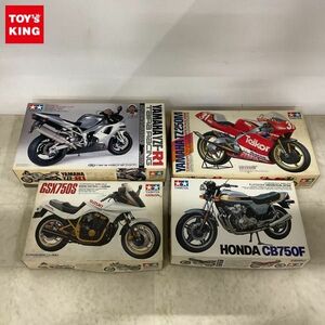 1円〜 タミヤ 1/12 スズキGSX750S ニュー・カタナ、ホンダCB750F 他