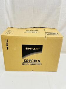 SH-031／SHARP 圧力IH炊飯器 ロゼシルバー 最大炊飯量1.0L KS-PC10S 未使用品★