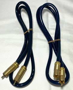 KGNY4032 ORTOFON オルトフォン RCAデジタルケーブル7-Nines Pure Copper Hi-Visual Digital Coaxial Cable 2本セット 現状品