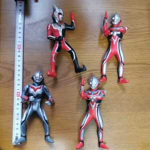 ウルトラマンネクサス ウルトラヒーロー ジュネッス アンファンス ダークファウスト プライズ 限定 絶版 ソフビ フィギュア セット