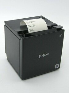 ■β【訳あり品】EPSON TM-m30 Bluetooth/スマレジ対応レシートプリンタ/動作OK/印字良好/用紙幅 80mm/カッター付使用2.006km【0411-03】