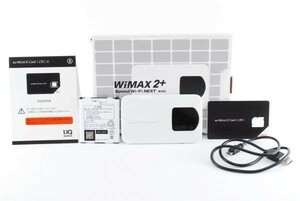 I-0027★UQ WiMAX2+ Wi-Fi NEXT WX02　ホワイト ★