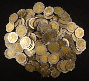 タイ 10バーツ 184枚 計1840バーツ まとめて おまとめ 大量 タイコイン タイ硬貨 海外コイン 外国コイン 古銭 コイン 硬貨
