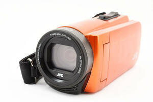 ★ジャンク品★ JVC GZ-RX670-D オレンジ 防水・防塵　デジタルビデオカメラ ハンディカム #0414