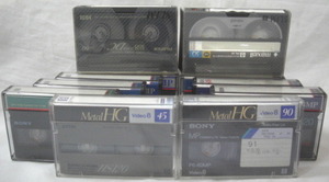 SONYその他/ 8mmビデオカセット Hi8MPタイプ各種全12巻セットビンテージ中古使用品R060409