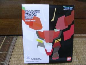 魂ネイション2009。ダブルオーガンダム、トランザムクリアーVer。未開封品。