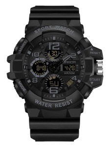 腕時計 メンズ デジタル ファッショナブル スタイル 男性用 ショック 抵抗 ディスプレイ 耐水性と電子式 移動 クォーツウォッチ