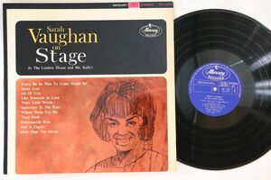 LP Sarah Vaughan Sarah Vaughan On Stage At The London House & Mr Kelly