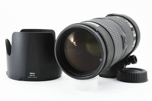 ★並品★ Nikon ニコン AF ED80-200mm F2.8 D 大口径望遠ズームレンズ レンズフード付き #2834