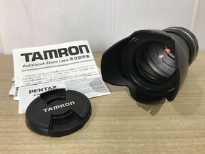 273S【中古】TAMRON カメラレンズ 28-200mm f3.8-5.6 MACRO 371D PENTAX