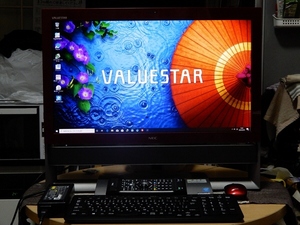 ■NEC VALUESTARS VN770/S 23型LED IPS液晶 Windows 10 Core i7 BD(BDXL) 地デジ他3波×2 8GB/3TB