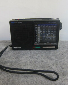 Natinal ナショナル FM-AM-SW6バンドラジオ RF-B10 新電池付 動作確認品 12-10-3