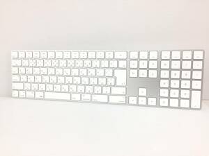 〇Apple Magic Keyboard A1843 マジックキーボード テンキー付き 日本語（JIS）動作品