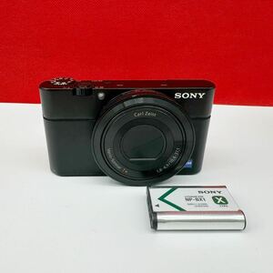 ▲ SONY Cyber-shot DSC-RX100 コンパクトデジタルカメラ サイバーショット ブラック 動作未確認 ジャンク ソニー