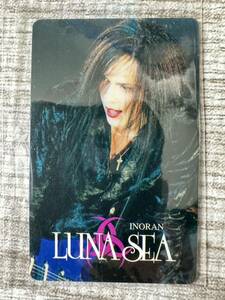 LUNA SEA 　ルナシー　INORAN プラスチックカード　イノラン　カード　