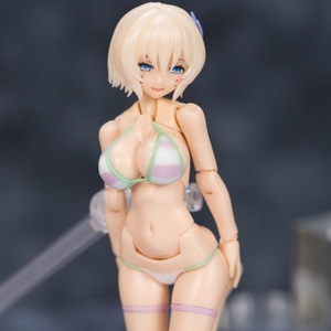 メガミデバイス スマートbody ストライプ 水着セット ASRA弓兵用 改造パーツ セット カスタム パーツ キット 樹脂 ※改造パーツのみ