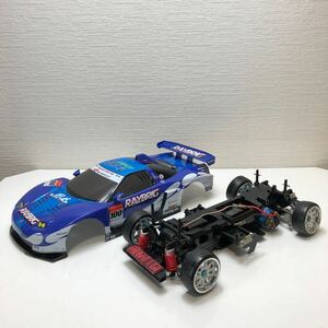 売切！１円スタート！タミヤ TAMIYA 1/10 電動RC 4WD レーシングカー RAYBRIG NSX 2005 TL01 ドリフト カスタム シャーシ 絶版 ラジコン