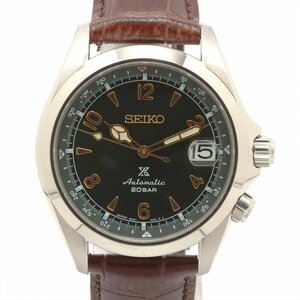 ■ 1円 ～ 正規 中古品 参定9.3万■ セイコー SEIKO ■ プロスペックス アルピニスト SBDC091 ■箱保 自動巻き グリーン メンズ 6R35-00E0