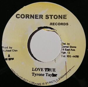 ジャマイカ7 Tyrone Taylor Love True NONE Corner Stone Records (3) /00080