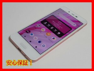 　★【38718WM】 完動品 SH-M05 SHARP AQUOS sense lite ピンク 国内版SIMフリー 1円 ! 1スタ !