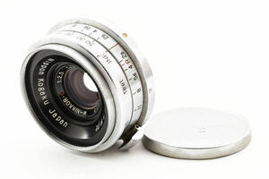 NIKON W-NIKKOR・C 35mm F2.5 ニコン Sマウント 単焦点 レンズ #2178