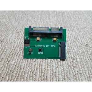 [C0077]NGFF SSD M.2 to SATA3.0 変換アダプタ [NGFF to SATA half]
