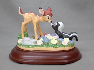 Disney ディズニー 加藤工芸 Figurine Collection 2001 フィギュリンコレクション2001 Bambi バンビ 陶人形 限定品 1070/2001