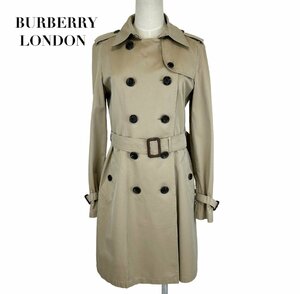 中古 バーバリーロンドン BURBERRY LONDON トレンチコート ベージュ レディース サイズ40