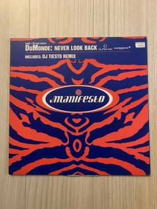 トランス JamX + De Leon Present DuMonde Never Look Back 12" / DJ Tiesto