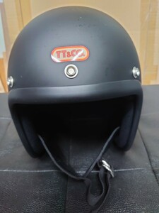 TT&CO. ヘルメット つや消し ブラック PSC/SG/DOT規格 ハーレー アメリカン カフェレーサー