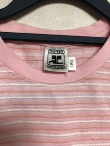 クレージュ　Tシャツ ピンク150 白140 ほぼ未使用