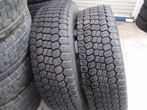 275/70R22.5 148/145L ミシュラン SNOW RADIAL 2本 バリ山 TOPY 22.5×7.50 PCD335/10H OFF162 HB281位 13S