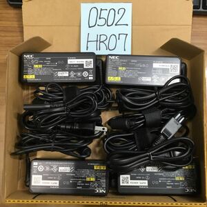 （0502HR07）送料無料/中古/NEC/ADP004/20V/3.25A/純正 ACアダプタ 4個セット