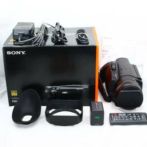 ソニー SONY 4K ビデオカメラ Handycam FDR-AX700 ブラック FDR-AX700 #24040461