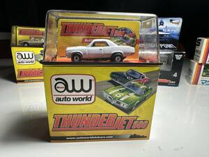 AUTO WORLD THUNDERJET☆1964 Pontiac GTO （ディスプレイスタンド付き）新品未開封☆AFX/TYCO/HOスロットカー