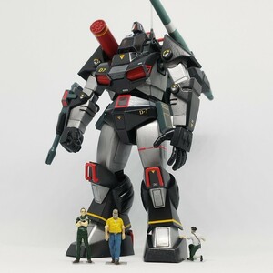 太陽の牙ダグラム マックスファクトリー　1/72 ダグラム　完成品　サマリン博士　ザルツェフ少佐　ハックル　付