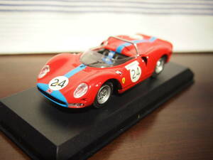  BEST MODEL 1/43　フェラーリ 365 P2 BRANDS HATCH 1965 NO.24 M.PARKES レッド