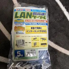 LANケーブル5m