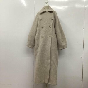 AMERI M アメリ コート コート一般 01220761140 DEFORMATION COLLAR SHAGGY COAT Coat グレージュ / グレージュ / 10109601