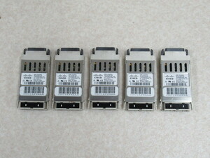 ・XC2 13685◆)保証有 Cisco GBICモジュール 1000BASE-SX WS-G5484 5個セット・祝10000！取引突破！！