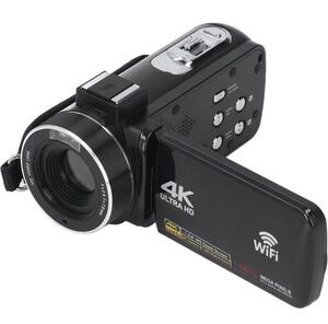 即納　4K Ultra HDデジタルビデオカメラ WIFI 3インチIPSカラー