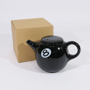 STUSSY 8 BALL TEAPOT ステューシー エイトボール ティーポット ブラック 急須 お茶入れ グッズ 小物