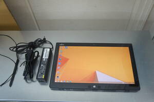 中古 Win8.1 富士通 FUJITSU ARROWS Tab Q704/H FARQ0101E Core i5-4300U/4GB/128GB/12.5 1920×1080　(2)