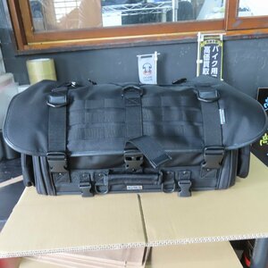 【新品同様】【美品】IGAYA イガヤ IGY-SBB-R-0030 ロングツーリングシートバッグ 42-50L バイク 二輪 オートバイ キャンプ アウトドア