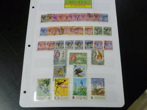 21EA　S　№30　マラヤ切手　1940-70年　SINGAPORE　SC#1-115の内　計37枚　使用済