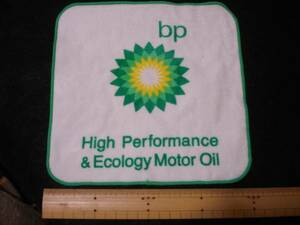 BP ハンカチ　タオル　※未使用　2005年製　　ステッカー　