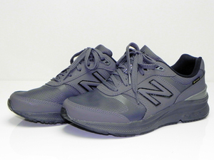 ニューバランス new balance ウォーキング シューズ NB MW880GM5 4E ゴアテックス チャコールグレイ サイズ:25.0cm 中古