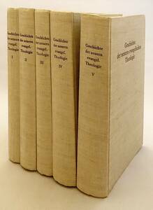 洋書 全5冊揃　近代プロテスタント神学史 『Geschichte der neuern evangelischen Theologie』 1984 第3版の複製　エマヌエル・ヒルシュ著